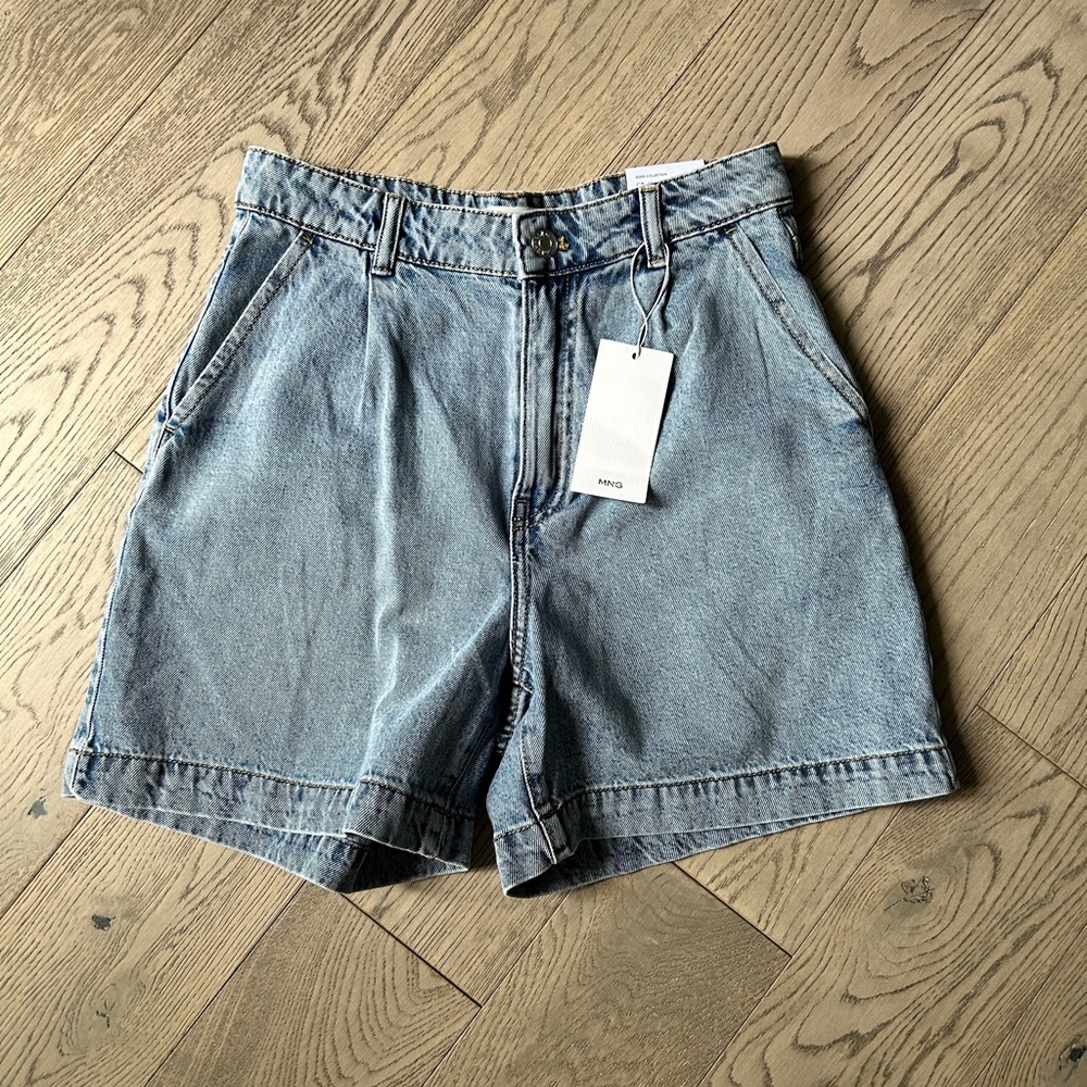 Mango denim shorts